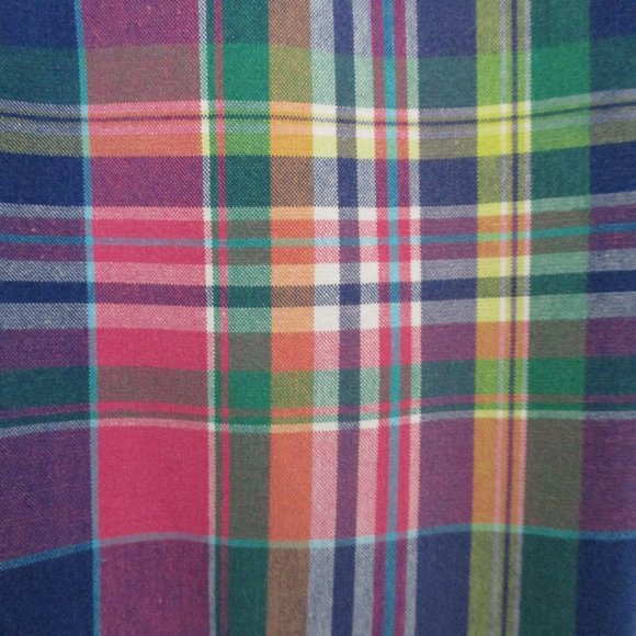 Polo by Ralph Lauren Mens Multicolor Indian Madras Cotton Short Pant - Size 43W* - Picture 2 of 4